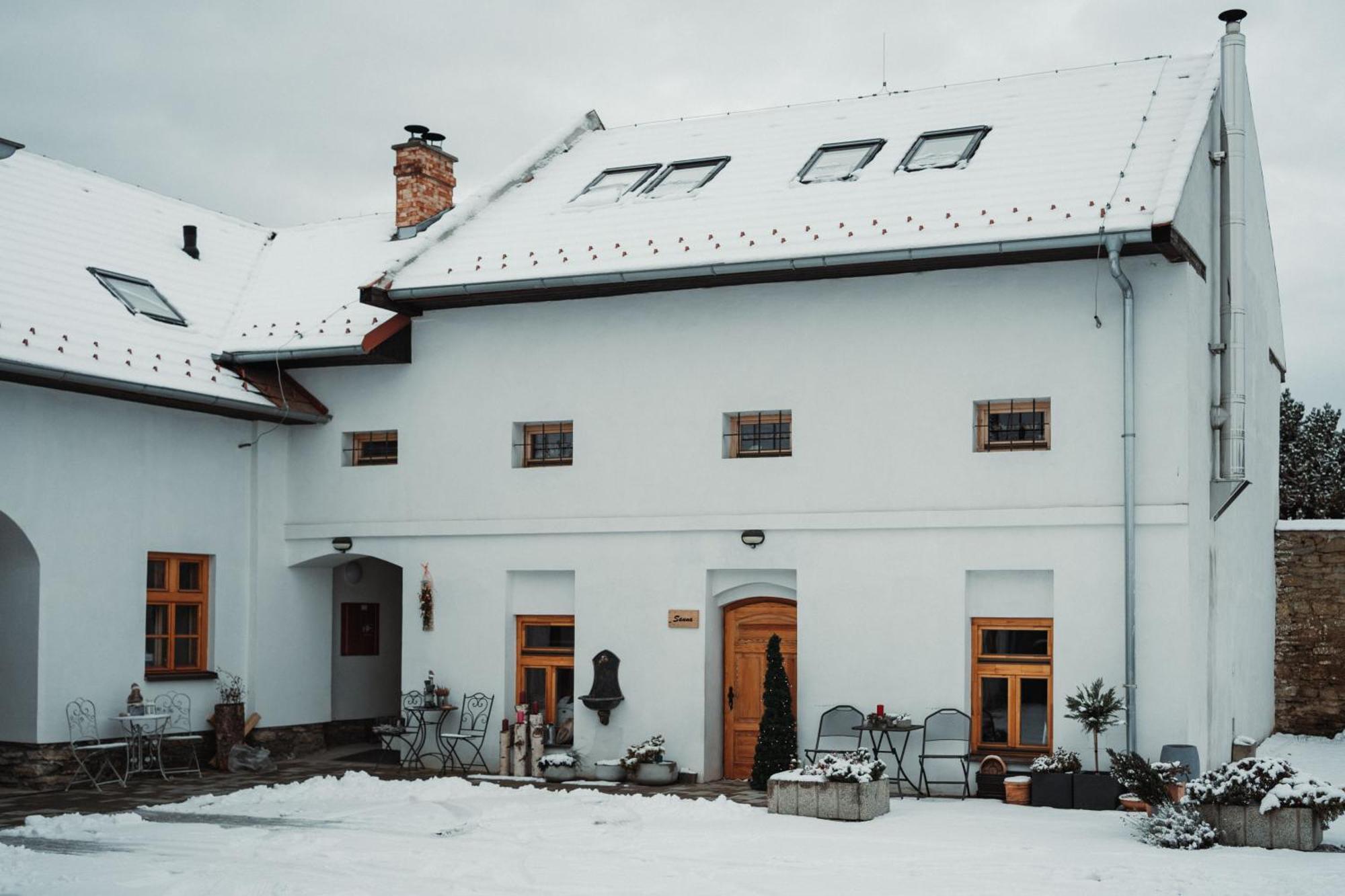 ČÁKYHO KÚRIA - mezonetový apartmán s krbom, fínskou a infrasaunou Smižany Exterior foto